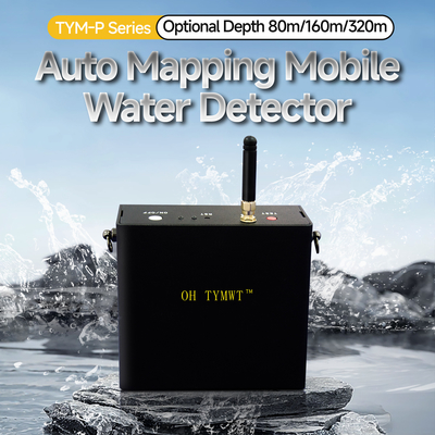 TYM P-serie Auto Mapping Boorgat Water Detector Machine Mobiele ondergrondse water detector