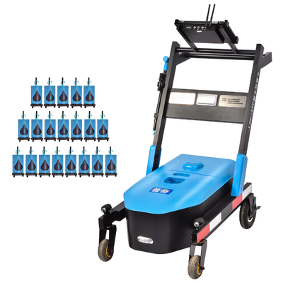 Nood Ultrasone waterleiding lek detector Trolley LDC 20M Diepte 9M 20KHz