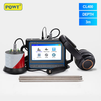 Kwaliteit  PQWT CL400 Water Leak Sound Detector Machine Depth 4M Spectrum Technology fabriek
