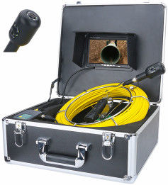 Kwaliteit  145° Angle Drain Sewer Pipe Inspection Camera 7inch High Accurate fabriek