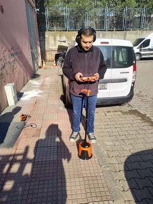 Pqwt-L7000 Pipe Leak Detector Buiten en Binnen Diepte 5 Meter