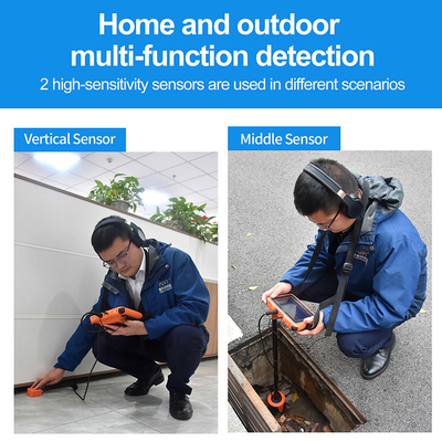 Pqwt-L3000 Indoor Outdoor 5m Diepte Pipe Leakage Detector Multifunctionele