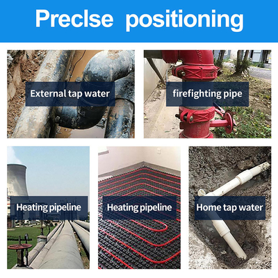 Pqwt-L3000 Indoor Outdoor 5m Diepte Pipe Leakage Detector Multifunctionele