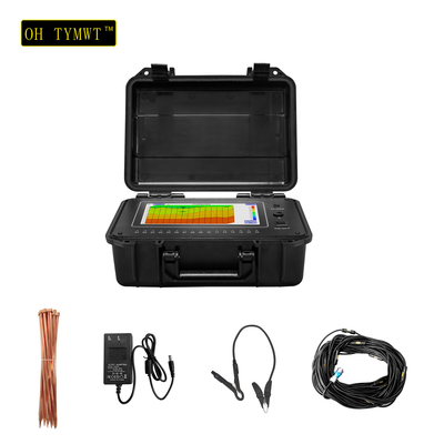 TYM D-serie 500m putwaterdetector Ondergrondse zoekmachine 16 kanalen Geofysische onderzoeksapparatuur