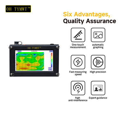 TYM S-serie Ondergrondse waterdetector Auto Graphing Resistivity Geofysische onderzoeksapparatuur