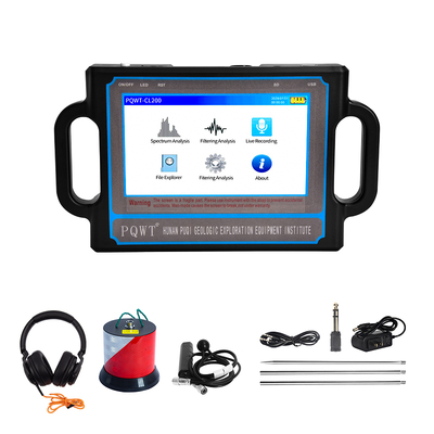 Ultrasoon Correct de Detectormateriaal 2M PQWT CL200 4000mAh van het Waterlek