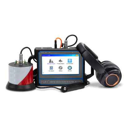 Ultrasoon Correct de Detectormateriaal 2M PQWT CL200 4000mAh van het Waterlek