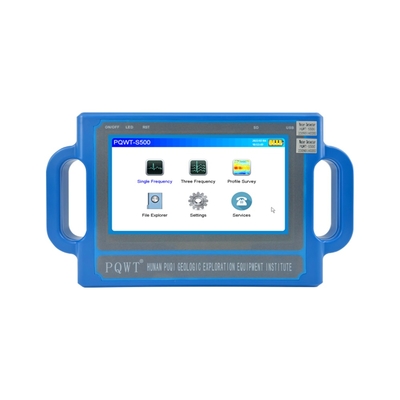 PQWT S500 500m Ondergrondse Waterdetector met 7-inch HD Touchscreen