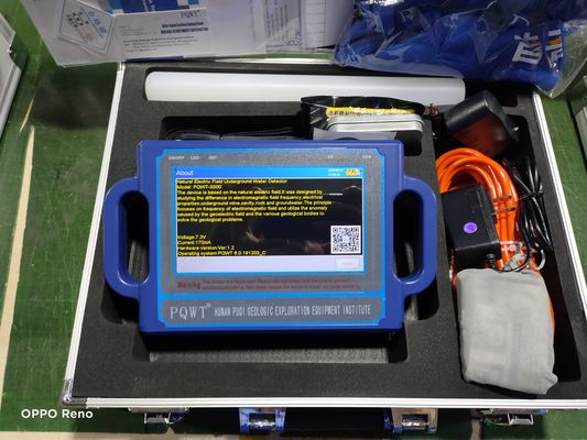 PQWT-waterdetector met 95% nauwkeurigheid 36/40/56 Frequentie en meetbereik 0mV-2000mV voor het lokaliseren van grondwater