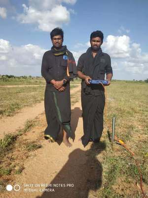 PQWT S500 Waterdetector met Multi-Frequentie Hoge Nauwkeurigheid Draagbare Ondergrondse Waterdetectie