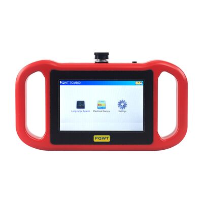 PQWT TCM500 Water Detector met 1500m Oppervlakte Zoekbereik Automatische Mapping en Oplaadbare Lithium Batterij Geofysische Onderzoeksapparatuur