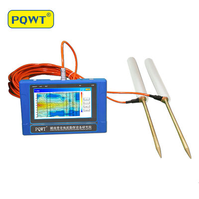 PQWT TC300 300 meter diepte ondergrondse waterdetector met 7 inch touchscreen en automatische kartering