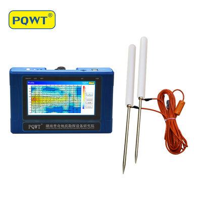 PQWT TC300 300 meter diepte ondergrondse waterdetector met 7 inch touchscreen en automatische kartering