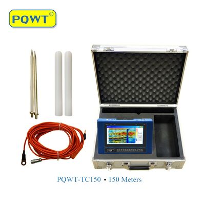 PQWT-TC150 Resistiviteitsmeting Boorgat Water Detector 150m Water Detector Ondergrondse Finder