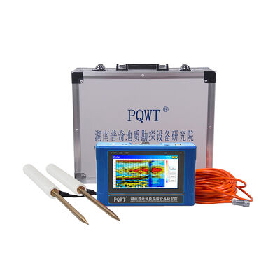 PQWT TC150 Geofysische Apparatuur Ondergrondse Waterdetector 150m Grondwaterdetectiemachine