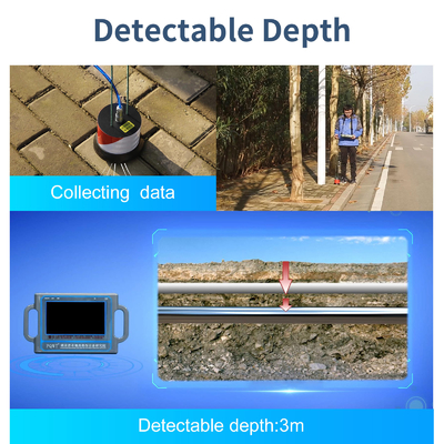 Van het het Waterlek van PQWT CL300 Hulpmiddelen van de Detector3m Irrigation Leak Detection de Correcte