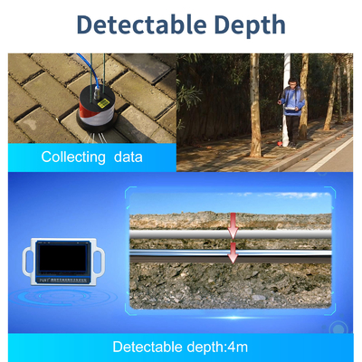 4 meters van het de Opsporingssysteem van het Pijplek van de Drukleidingen van het het Spectrumwater van de de Muurlekkage de Detector