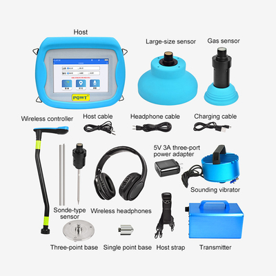 Van de het Lekdetector van het pijp de Ondergrondse Water Draadloze Sensoren 10m Bluetooth