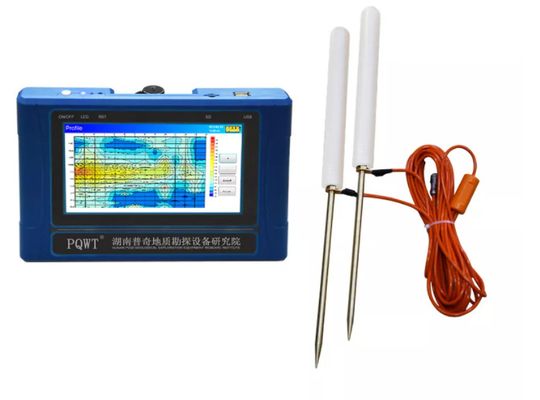Pqwt-TC500 Geofysische Waterdetector 500 Meters 4000mAh-Machts