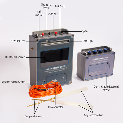 PQWT- Gouden Ondergrondse Minerale de Detectormachine van WT1200 met Sensor 1500m Diepte