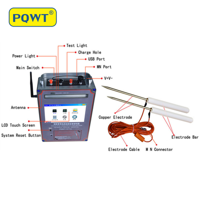 Ondergronds van de het Waterdetector van WT900 PQWT Materiaal 1200m