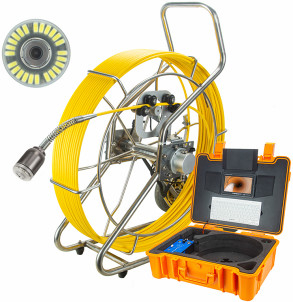 1080P van de de Inspectiecamera 7inch van het onweersriool van het het Rioolafvoerkanaal van de de Inspectiecamera Systeem 20m Kabel