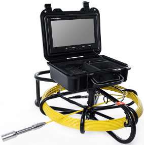 Van de de Pijpinspectie van de de industrieendoscoop Videosystemen 20M 9inch-de Camerainspectie van de Rioollijn