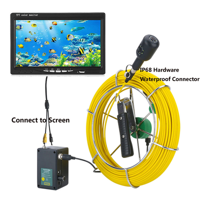 De Inspectiecamera 9 Duim DVR 30M HD van de endoscoopRioolbuis