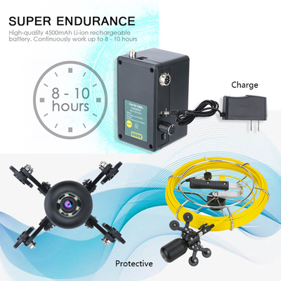 De Inspectiecamera 9 Duim DVR 30M HD van de endoscoopRioolbuis
