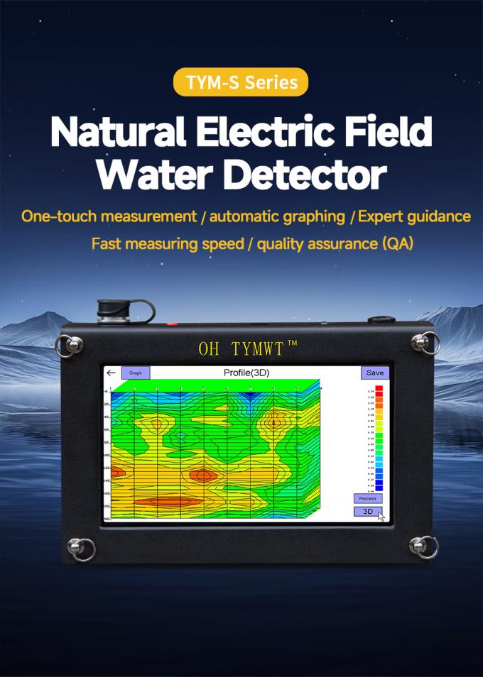 TYM S-serie Ondergrondse waterdetector Auto Graphing Resistivity Geofysische onderzoeksapparatuur 0
