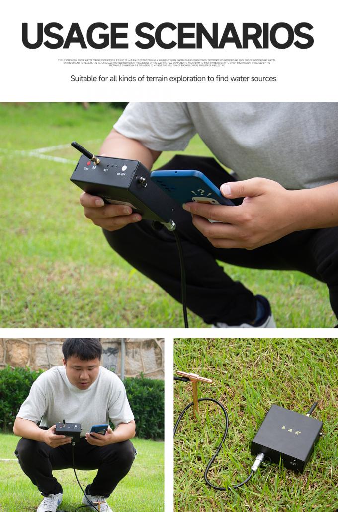 TYM P-serie Auto Mapping Boorgat Water Detector Machine Mobiele ondergrondse water detector 5