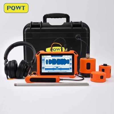 PQWT-125C lekdetector met AI-akoestische analyse en geluidsfiltering voor visualisatie van golfvormen in waterleidingen in tijdsgebied