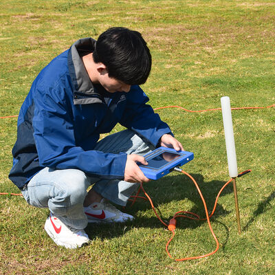 PQWT TC300 Geologische exploratieapparatuur Boorgatboorplaats Irrigatie 300m Ondergrondse waterdetector